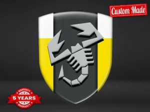 Fiat Abarth Custom Auto Window Decals Universal Stylish High End